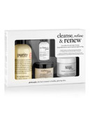 Philosophy Four-Piece Cleanse, Refine, and Renew Set