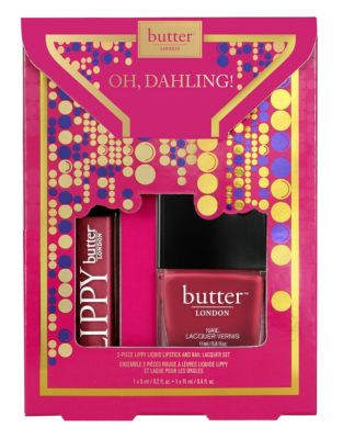 Butter London Oh Dahling Two-Piece Liquid Lipstick and Nail Lacquer Set