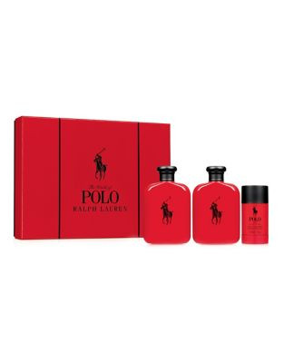 Ralph Lauren Polo Red Three-Piece Fragrance Set - 125 ML