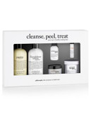 Philosophy Six-Piece Cleanse, Peel, and Treat Set