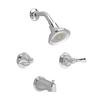 Hampton 2-Handle Tub and Shower Faucet in Polished Chrome