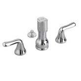 Colony 2-Handle Bidet Faucet in Polished Chrome with Vacuum Breaker