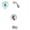 Colony Bath and Shower Trim Kit with Flo-Wise Water Saving Showerhead in Polished Chrome
