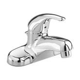 Colony Soft 4 Inch Single-Handle Low-Arc Bathroom Faucet in Polished Chrome
