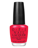 Opi Red Lights Ahead...Where? Nail Lacquer - RED LIGHTS AHEAD WHERE - 15 ML