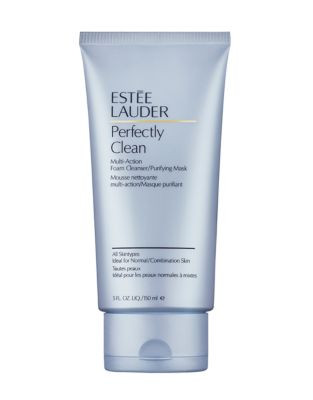 Estee Lauder Perfectly Clean Multi-Action Foam Cleanser And Purifying Mask - 150 ML