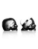 Rebels Refinery Capital Vices Collection Skull Black Mint Lip Balm - SILVER