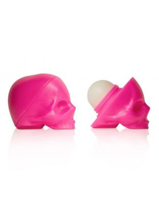 Rebels Refinery Capital Vices Collection Skull Pink Mint Lip Balm - PINK