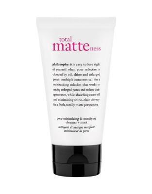Philosophy total matteness pore minimizing and purifying cleanser plus mask