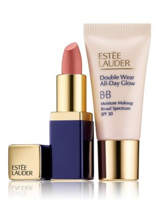 Estee Lauder All-Day Glow Lipstick Two-Piece Set