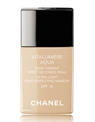 Chanel VITALUMIÈRE AQUA Ultra-Light Skin Perfecting Makeup SPF 15 - 20 BEIGE - 30 ML