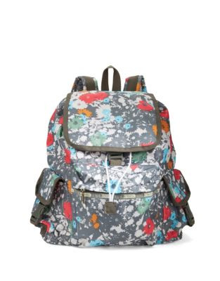 Lesportsac Voyager Printed Backpack - GREY