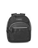 Calvin Klein Parker Nylon Backpack - BLACK/SILVER