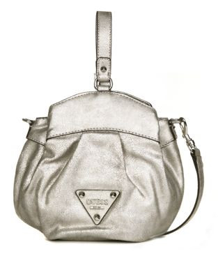 Guess Chateau 81 Bucket Bag - SILVER