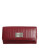 Club Rochelier Glam Clutch Wallet With Removable Checkbook Flap - RED