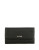 Guess Pebbled Faux Leather Logo Wallet - BLACK