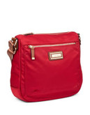 Calvin Klein Nylon Messenger Bag - RED