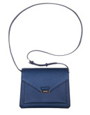 Cole Haan Leather Crossbody Bag - BLUE