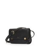 Lauren Ralph Lauren Morrison Leather Belt Bag - BLACK