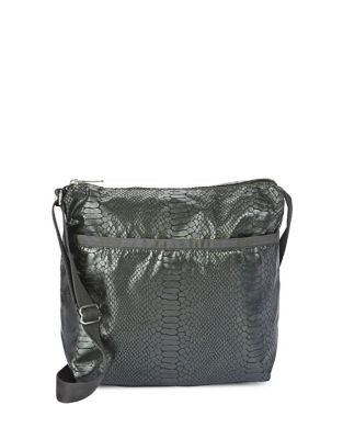 Lesportsac Cleo Printed Crossbody Bag - GREEN
