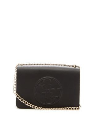 Guess Korry Convertible Crossbody Bag - BLACK