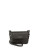 Calvin Klein Pebbled Leather Crossbody Bag - BLACK/SILVER