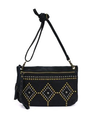 Lucky Brand Peyton Fabric Crossbody - BLACK