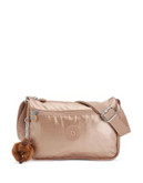 Kipling Callie Metallic Handbag - BEIGE