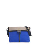 Kipling Daphne Slim Colourblock Bag - NAVY BLUE COMBO