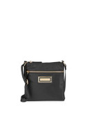 Calvin Klein Belfast Crossbody Mini Zip Bag - BLACK/GOLD