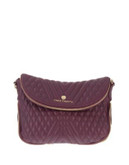 Vince Camuto Rizo Quilted Leather Crossbody - GRAPE