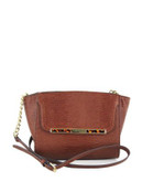 Anne Klein Out of the Shell Small Cross Body - CHESTNUT