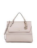 Guess Ashling Handle Flap Tote - NUDE