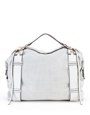 She + Lo Next Chapter Satchel - WHITE