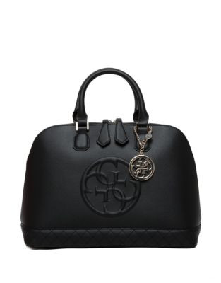 Guess Korry Dome Satchel - BLACK