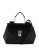 Anne Klein Greatest Hits Large Dome Satchel - BLACK