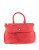 Vince Camuto Dean Leather Satchel - POPPY RED