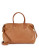 Sam Edelman Kenmare Leather Large Satchel Bag - CHESTNUT