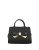 Anne Klein Bow Style Satchel Bag - BLACK