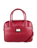 Cole Haan Tartine Leather Satchel - ZINFANDEL