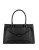 Cole Haan Structured Leather Purse - BLACK