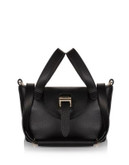 Meli Melo Thela Micro Mini Convertible Leather Bag - BLACK