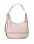 Guess Faux Leather Crossbody Hobo - NUDE