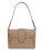 Calvin Klein Pinnacle Leather Shoulder Bag - TRUFFLE