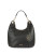 Calvin Klein Pebbled Leather Saddle Bag - BLACK/GOLD