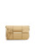 Calvin Klein Saffiano Leather Shoulder Bag - GOLD