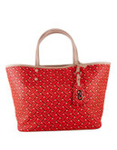 Cole Haan Signature Print Small Tote - RED