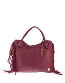 Vince Camuto Rae Leather Tote - MULBERRY