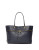 Tommy Hilfiger Camille Pebble Leather Tote - NAVY