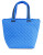Steve Madden Diamond Quilted Tote - BLUE